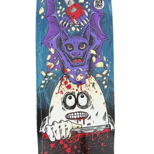 Heroin Franky Villani Guest Egg Blue 9.5 Skateboard Deck