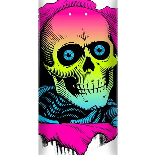 Powell Peralta Ripper Lime White Fade 8.5 Skateboard Deck