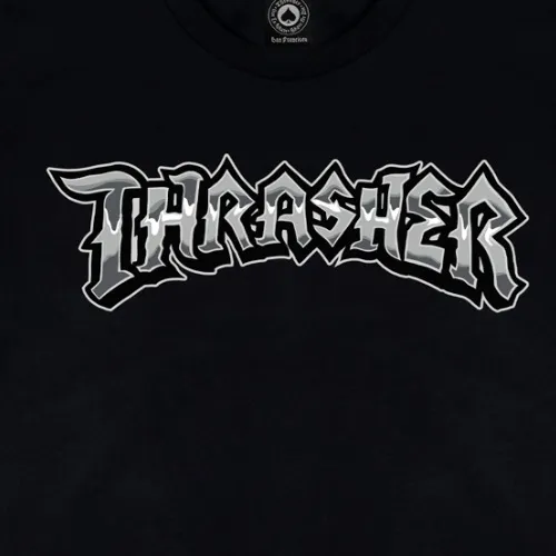 Thrasher Cruisin Black T-Shirt