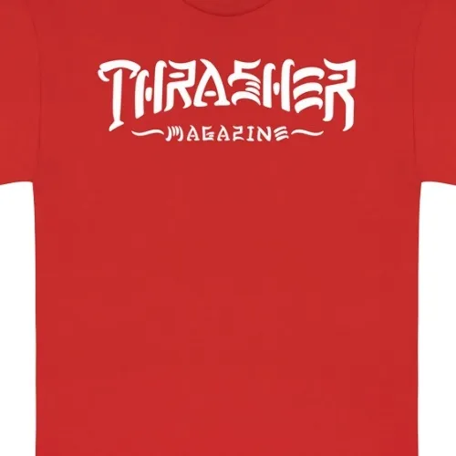 Thrasher Thrash & Destroy Red T-Shirt