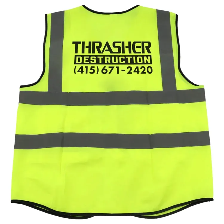 Thrasher Destruction Safety Green Vest