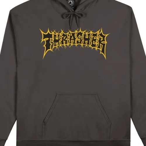 Thrasher Spikey Charcoal Hoodie