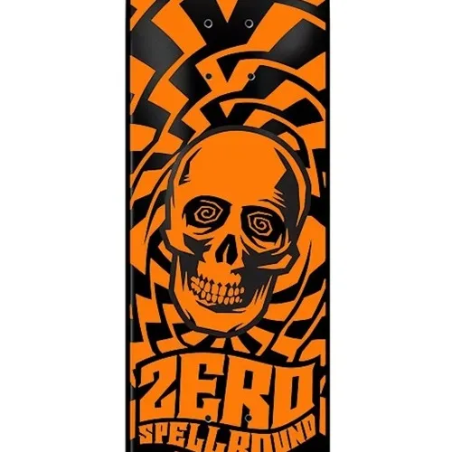 Zero Spellbound Reissue Black Orange 8.25 Skateboard Deck