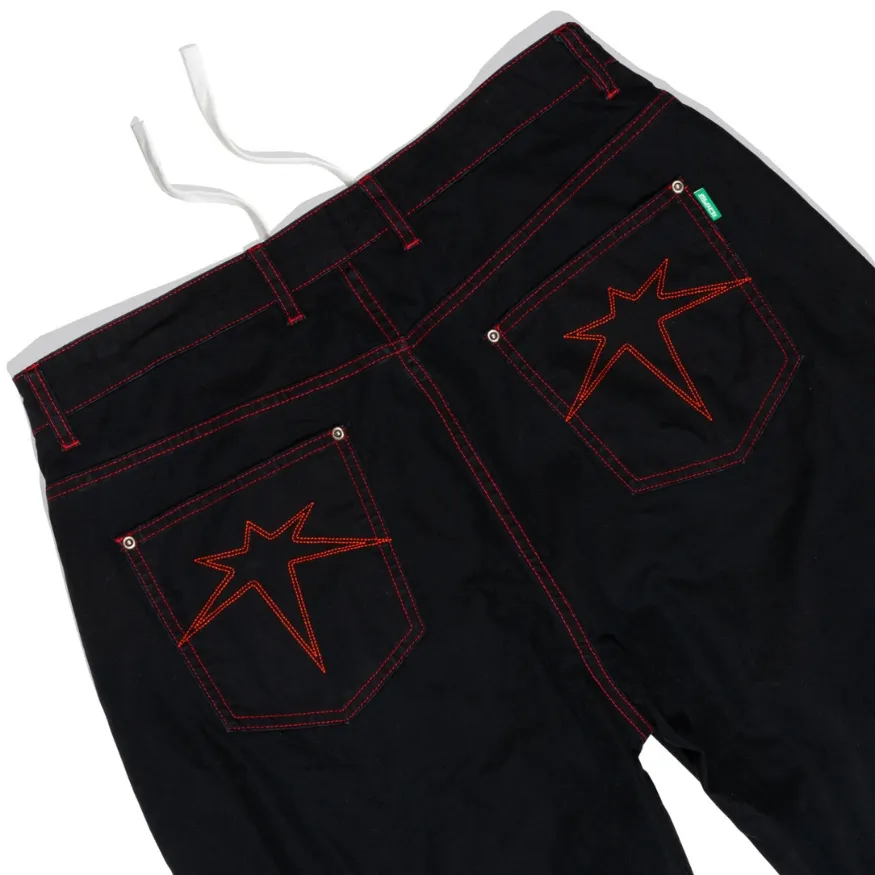 Ichpig Allstar Black Canvas Pants