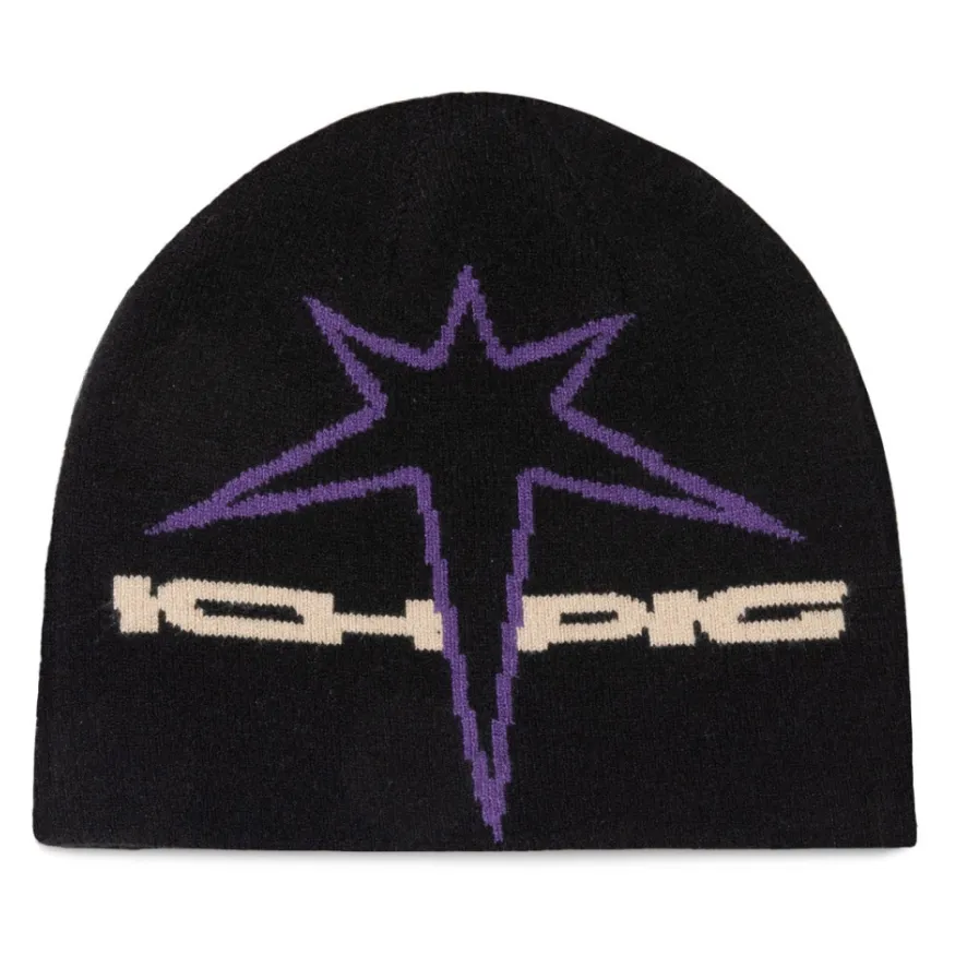Ichpig Allstar Reversible Skully Red Beanie