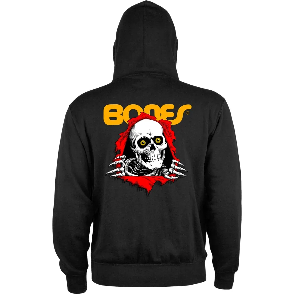 Powell Peralta Ripper Black Zip Hoodie