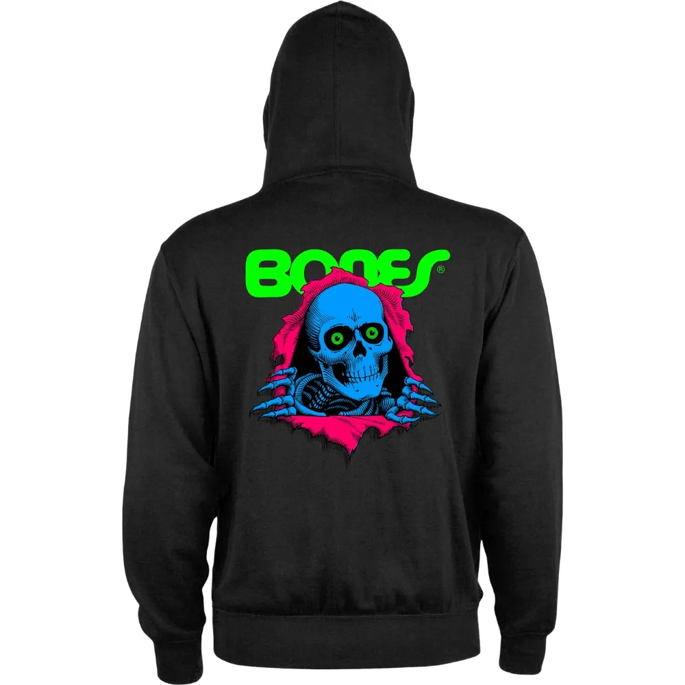 Powell Peralta Ripper Blacklight Zip Hoodie