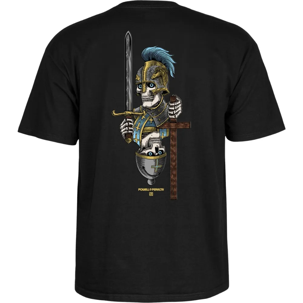 Powell Peralta Corrigan Chess Black T-Shirt