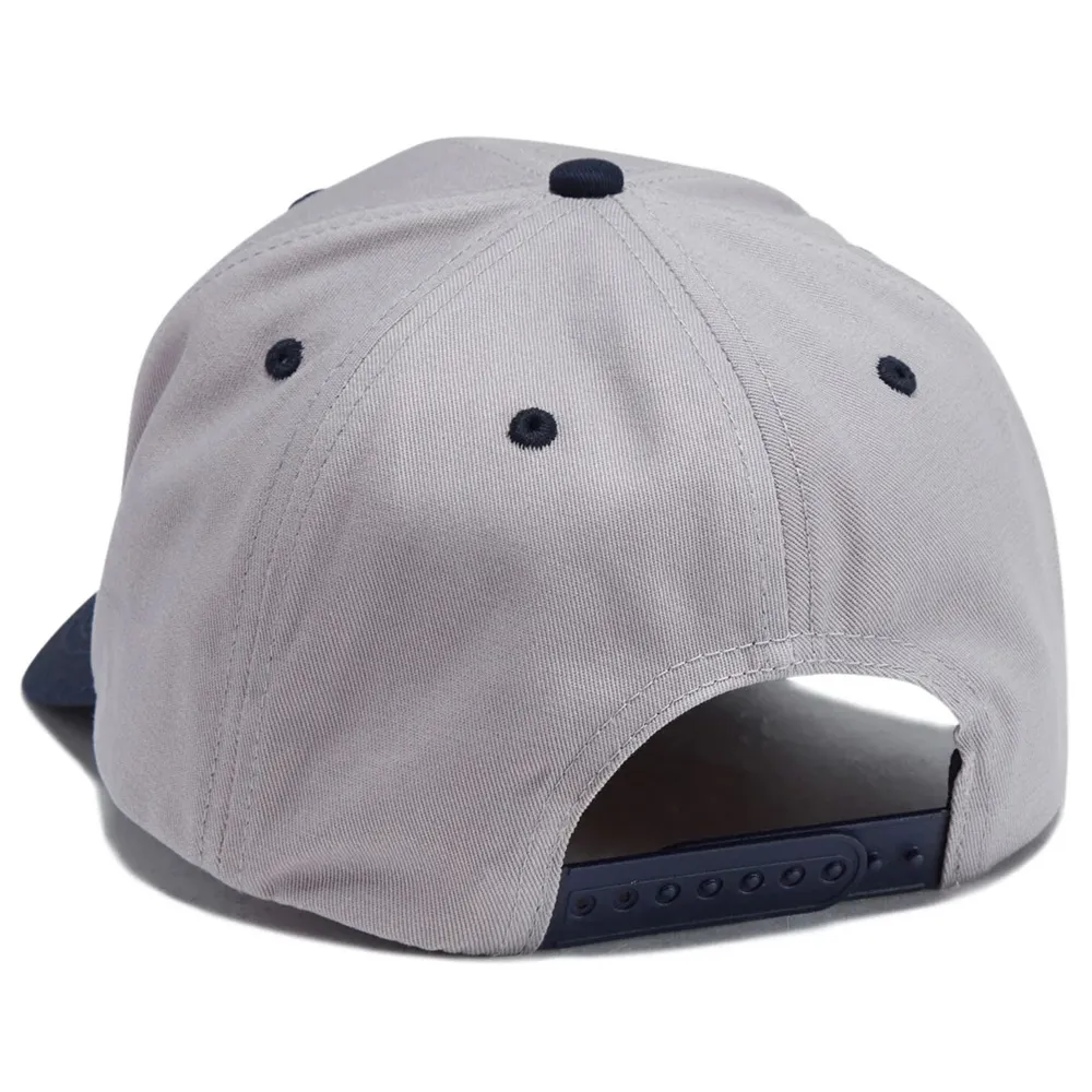 Baker Viper Grey Navy Snapback Hat