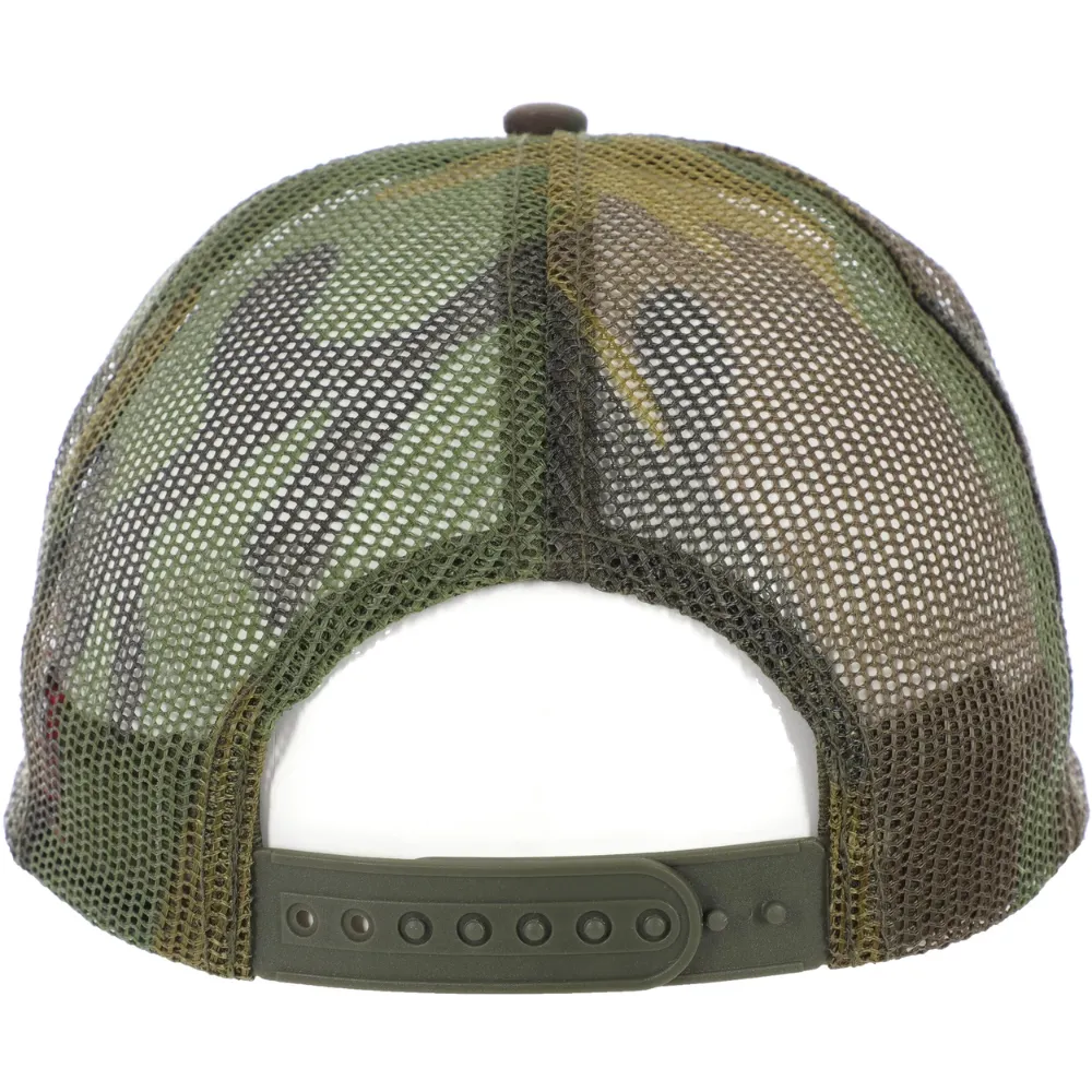 Baker Arch Logo Camo Snapback Hat