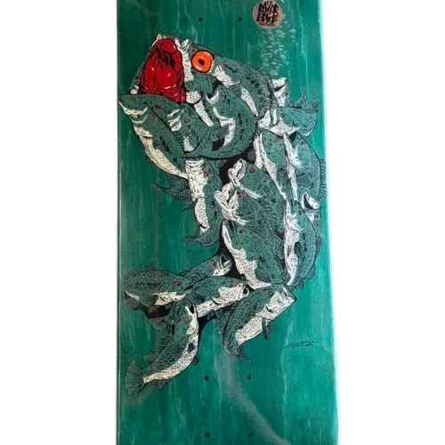 Heroin Aaron Wilson Fish 8.75 Skateboard Deck