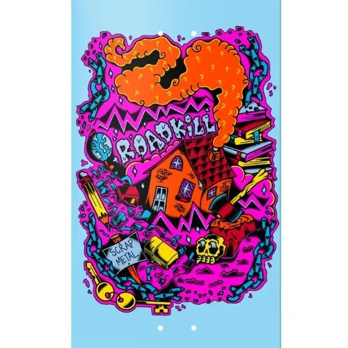 Heroin Craig Questions Scrap Metal 10.0 Skateboard Deck