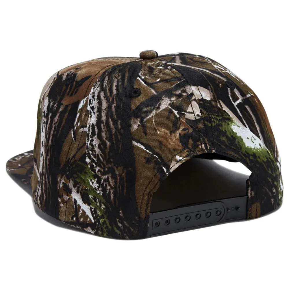 Heroin Script Camo Snapback Hat