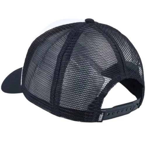 Vans Classic Patch Curved Bill Black White Trucker Hat