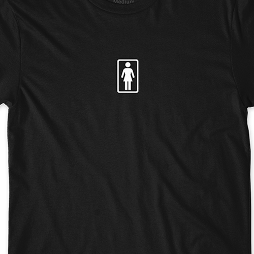 Girl Classic OG Black T-Shirt