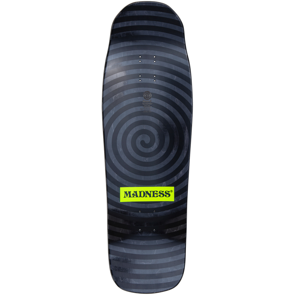 Madness Split R7 Safety Yellow Holographic 10.0 Skateboard Deck
