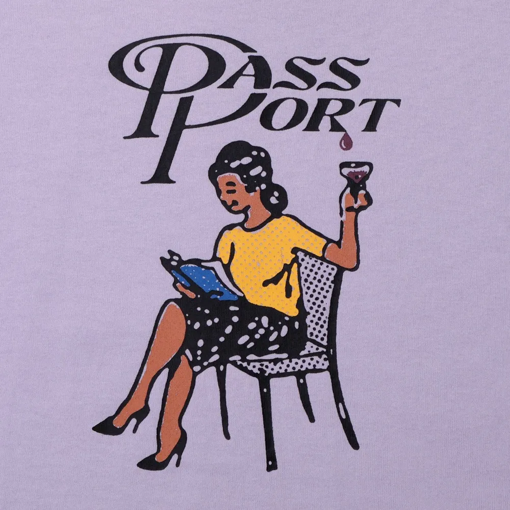 Passport Minimal Output Lavender T-shirt