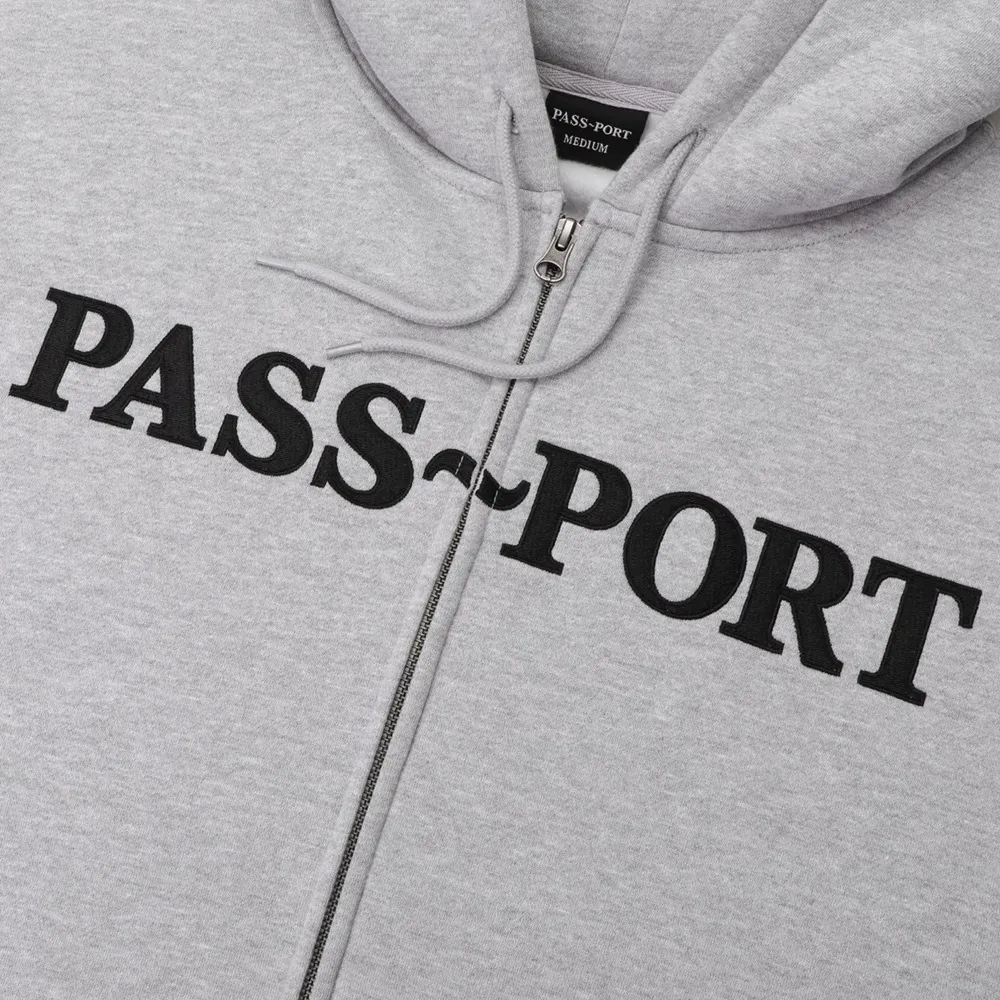 Passport Official Ash Zip Hoodie
