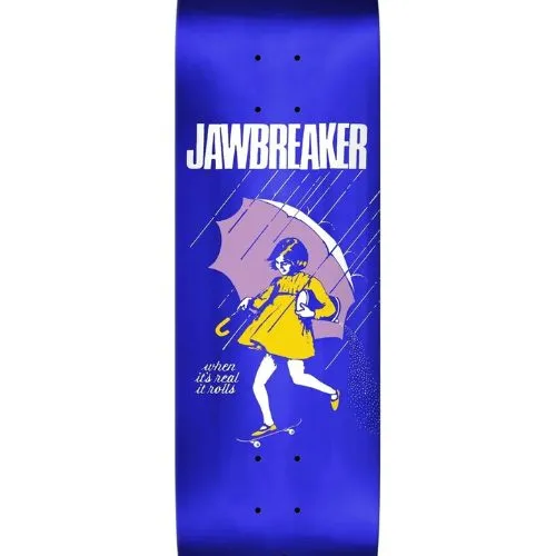 Real Mason Jawbreaker Blue Foil 8.38 Skateboard Deck