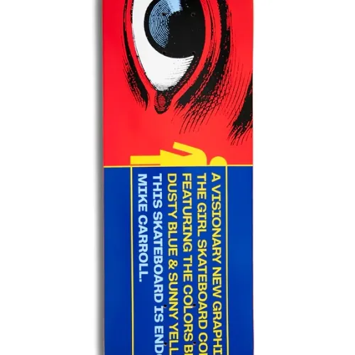 Girl Follies Mike Carroll 8.375 Skateboard Deck