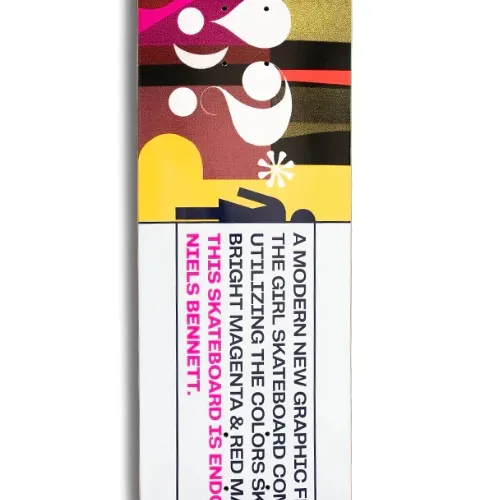 Girl Follies Niels Bennett 8.25 Skateboard Deck