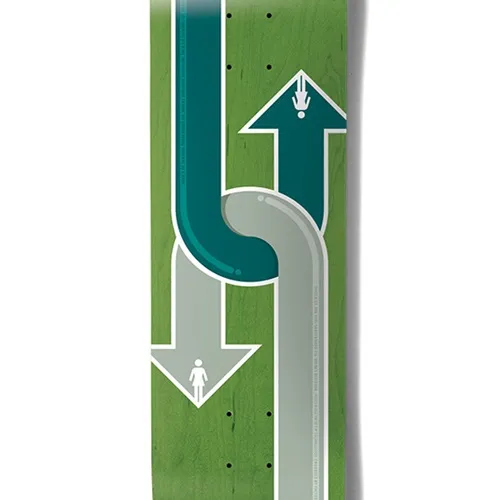 Girl Dual Directional Griffin Gass Twin 8.25 Skateboard Deck