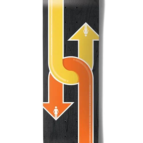 Girl Dual Directional Sean Malto Twin 8.3 Skateboard Deck