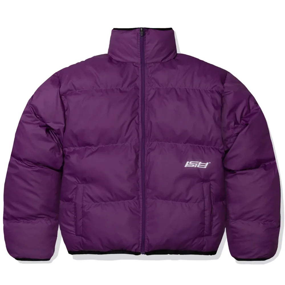 Ichpig Odyssey Reversible Olive Grape Puffer Jacket