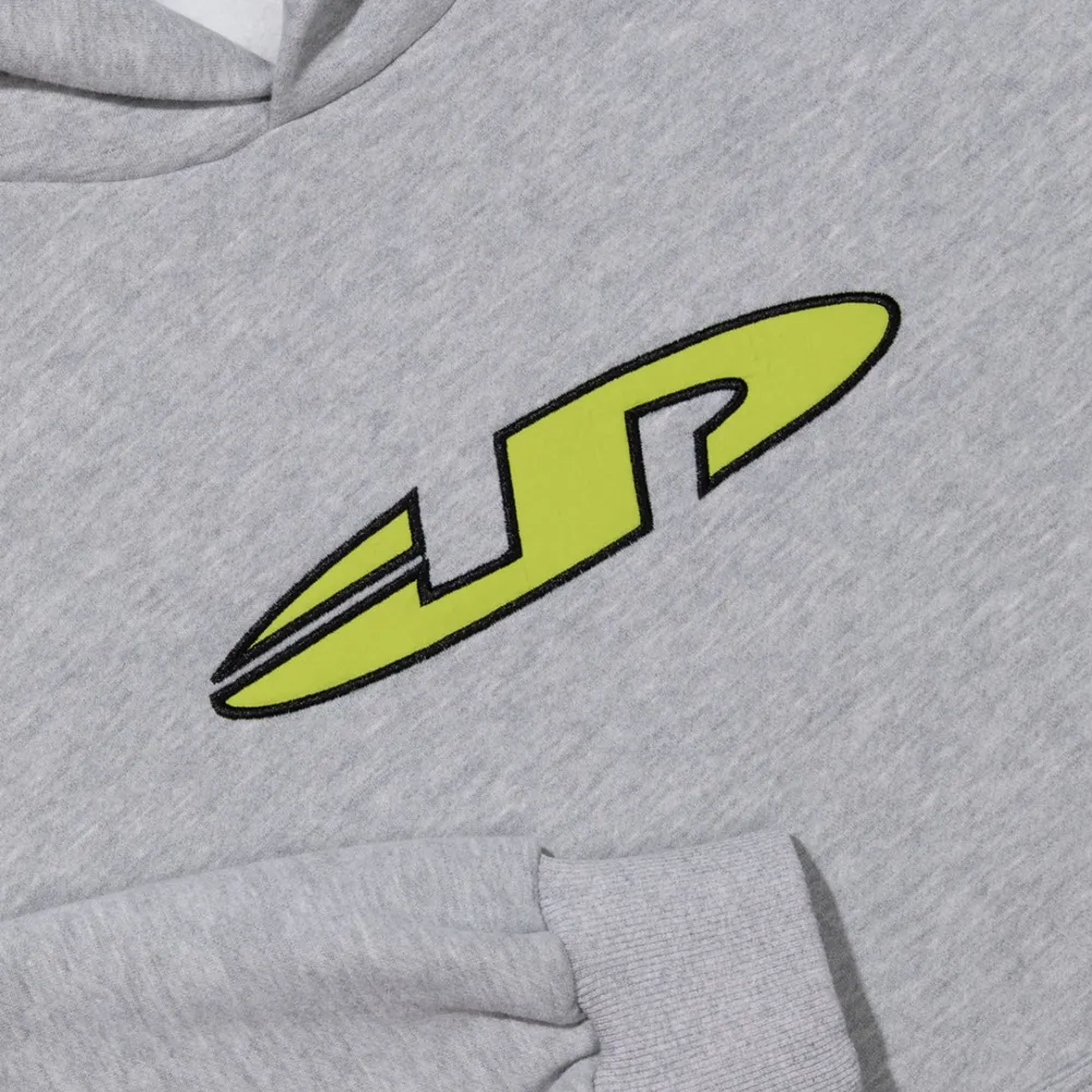 Ichpig Pulse Cordless Grey Marle Hoodie