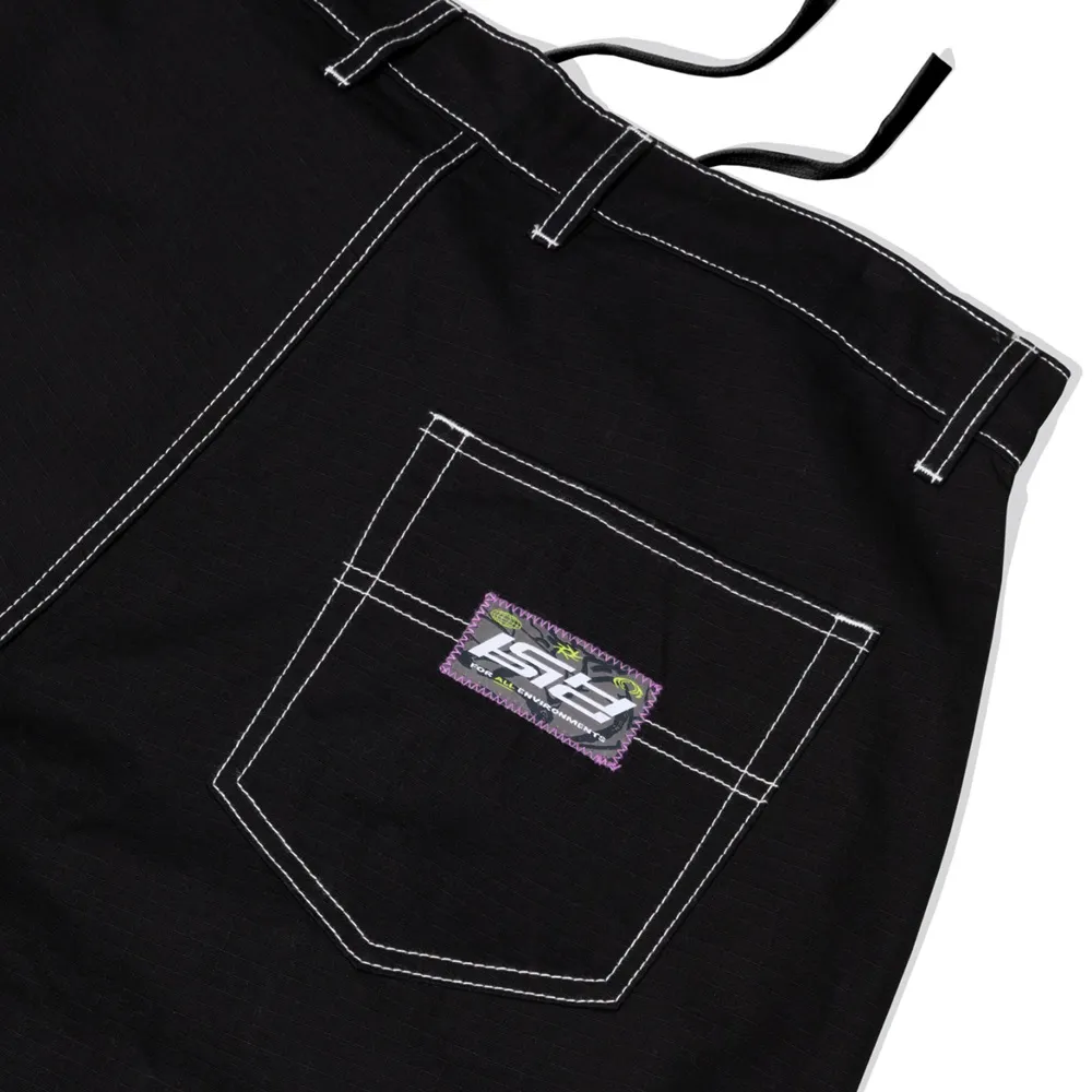 Ichpig Ripstop Utility Black Pants [Size: M]