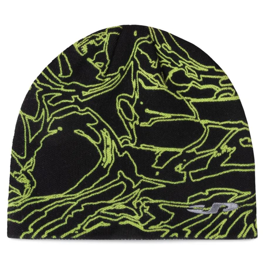 Ichpig Pulse Reversible Skully Sky Black Beanie