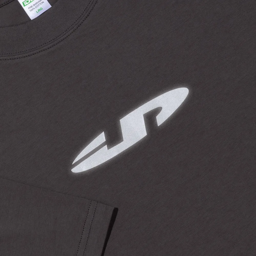 Ichpig Pulse Reflective Gun Metal T-Shirt