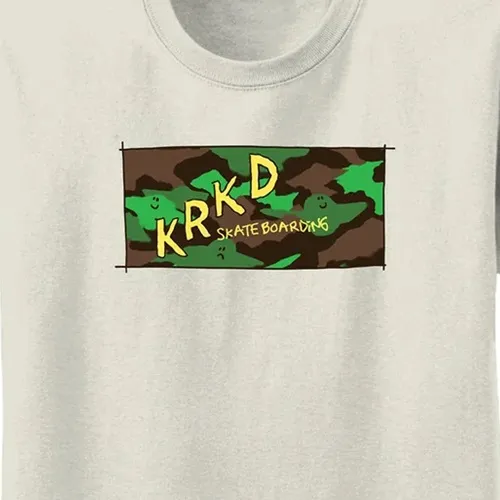 Krooked Kamo Cream T-Shirt