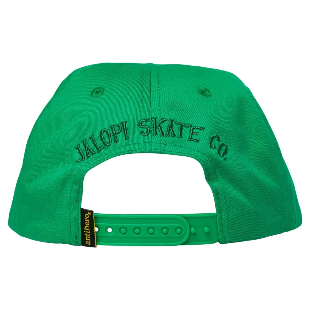 Anti Hero Im Lost Too Green Snapback Hat