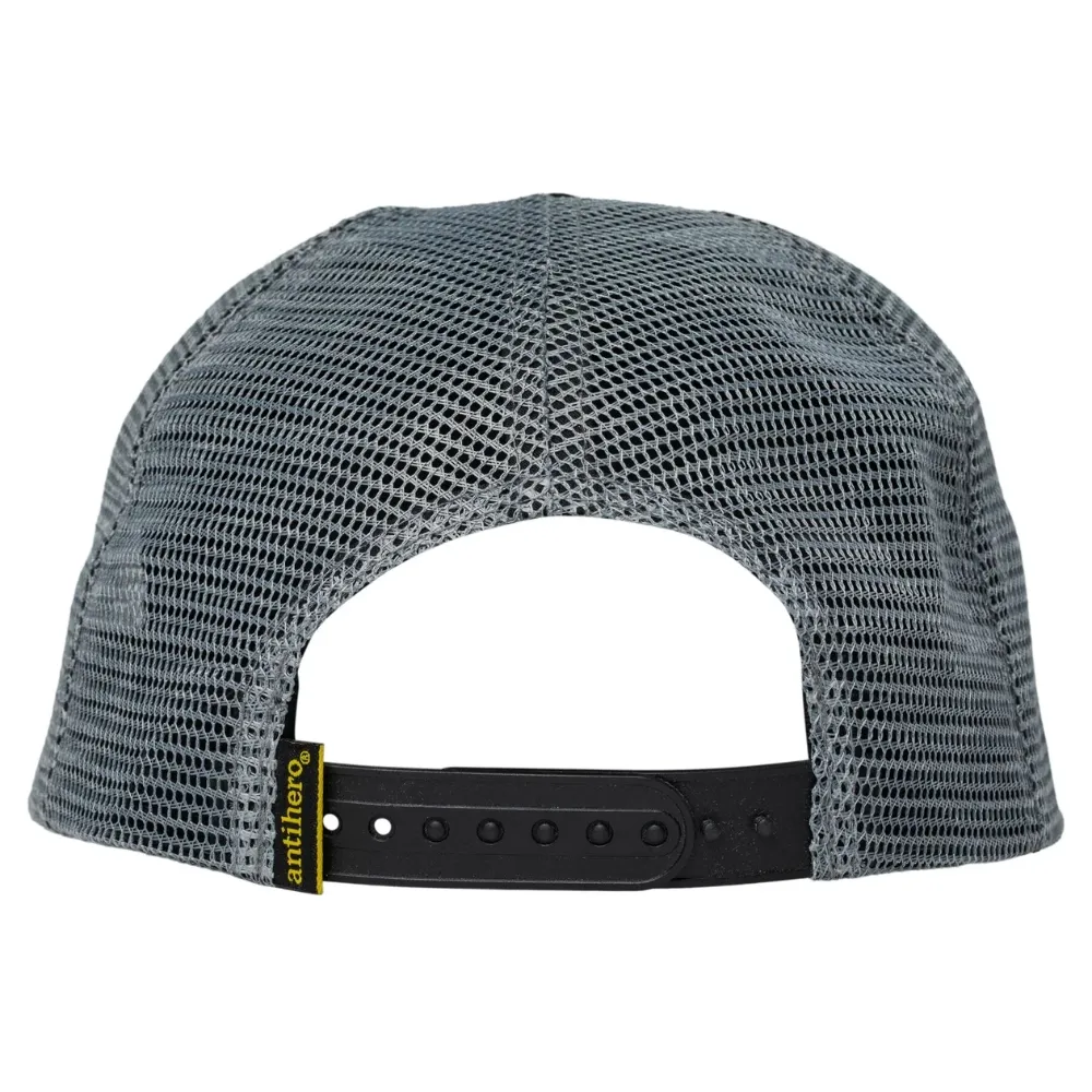 Anti Hero Contra Heroe Black Charcoal Trucker Hat