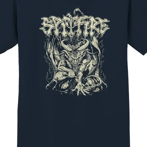 Spitfire Demon Redux Navy T-Shirt [Size: M]