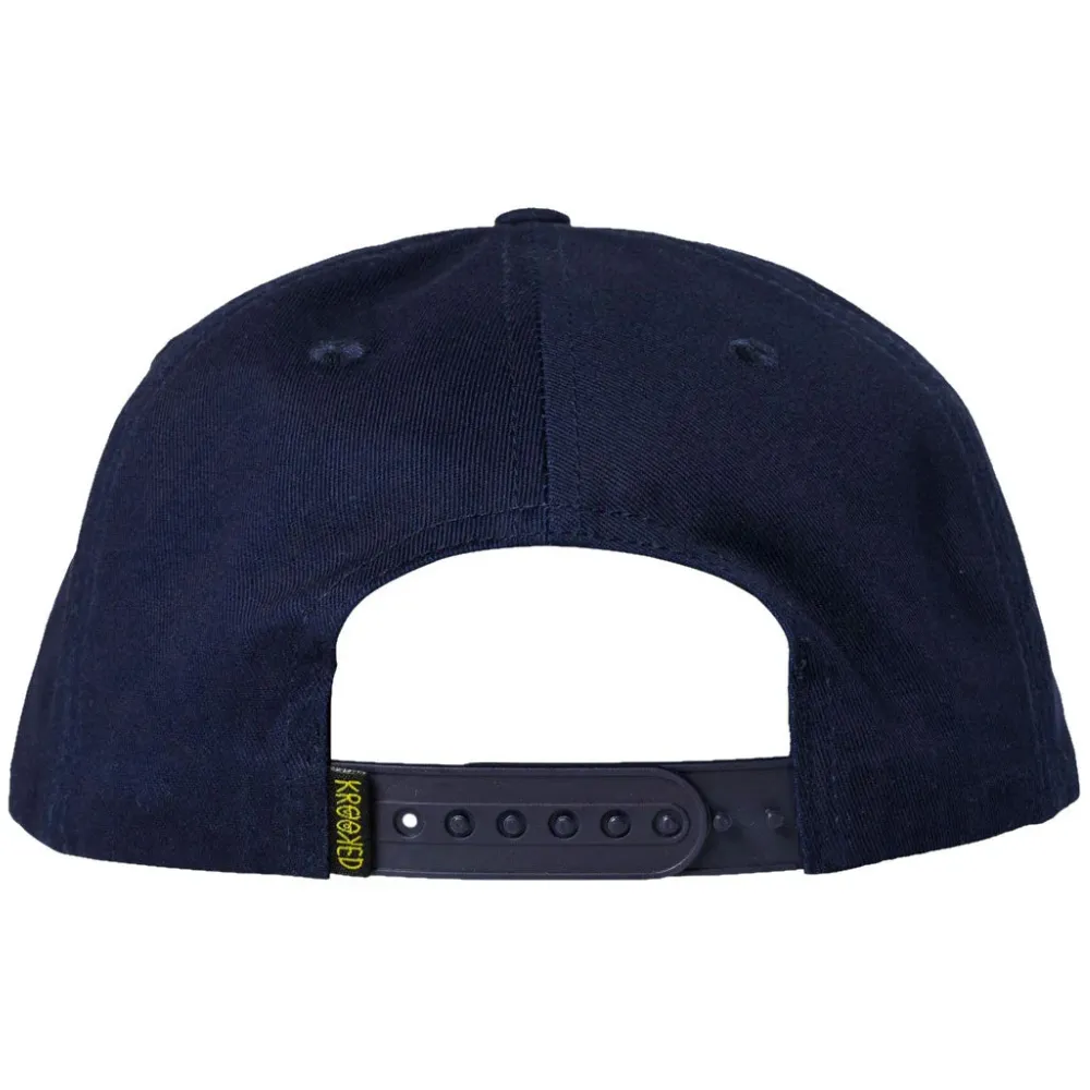 Krooked Chrome Zone Navy Adjustable Hat