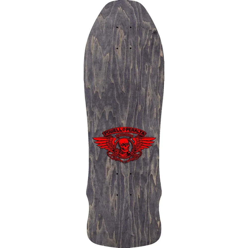 Powell Peralta Skull & Sword Geegah Silver Foil 9.75 Skateboard Deck