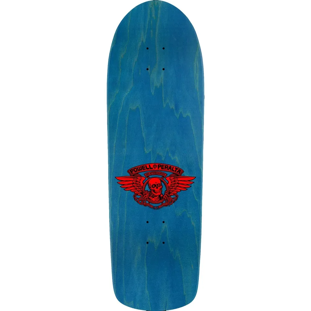 Powell Peralta Old School Ripper Red Blue Foil 9.89 Skateboard Deck