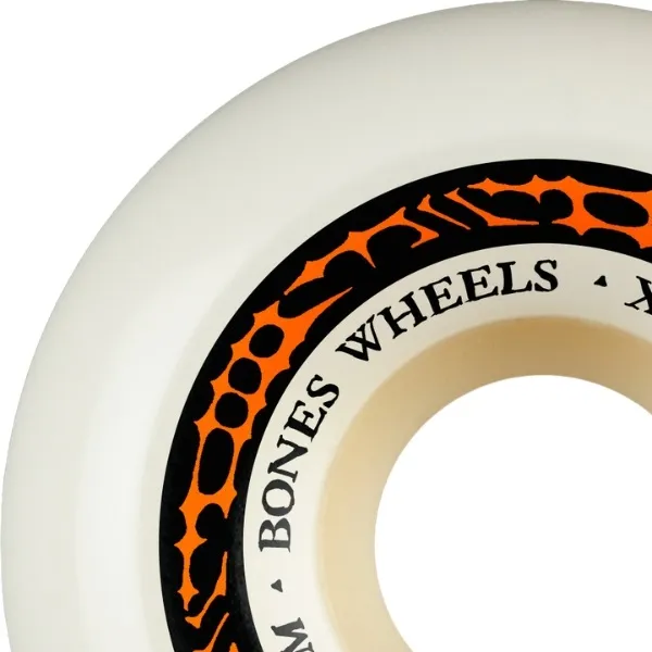 Bones X-Formula Orange Sidecut V5 95A 60mm Skateboard Wheels
