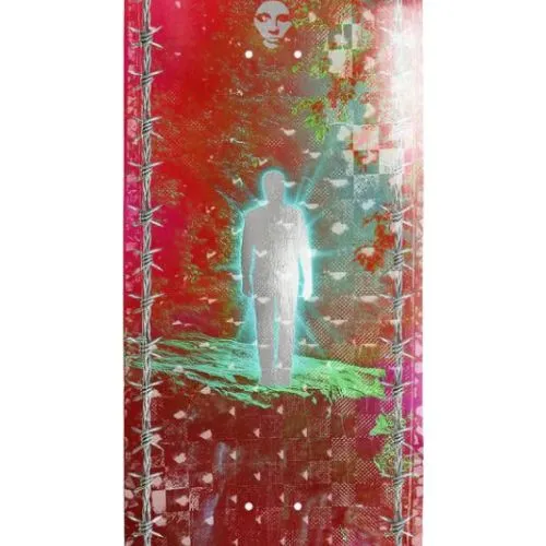 Opera Radiate EX7 Red 10.0 Skateboard Deck