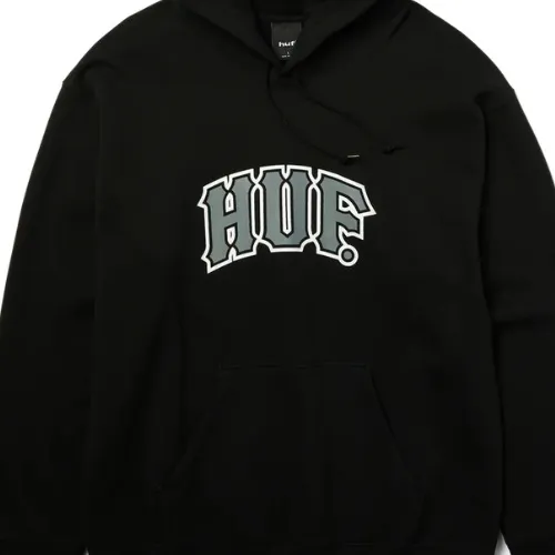 HUF Classic Arch Black Hoodie