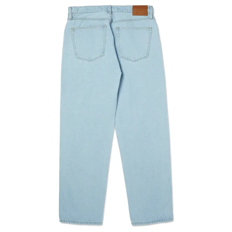HUF Basic Ass Washed Light Blue Jeans