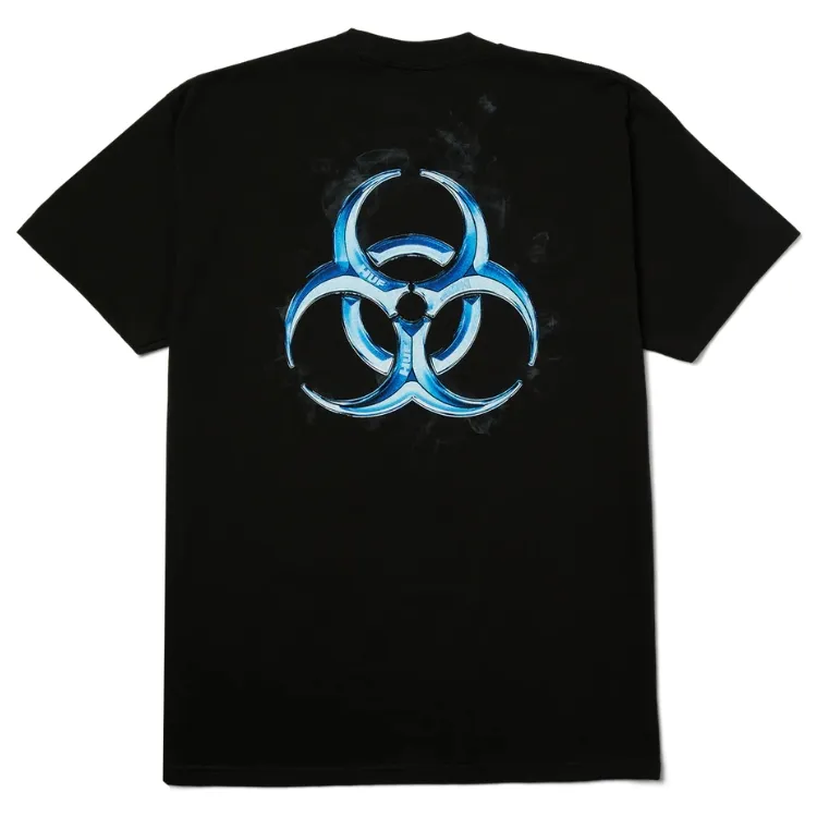 HUF Sector Black T-Shirt [Size: M]