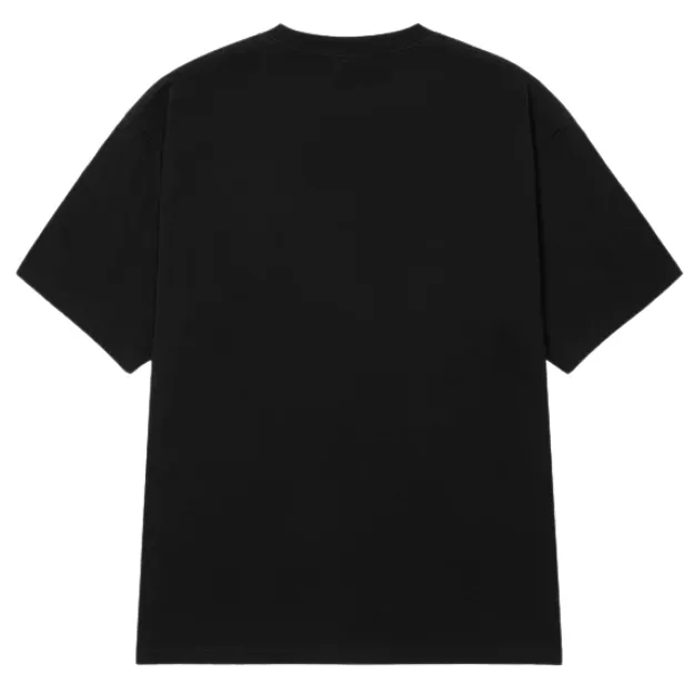 HUF 89 Outline Black T-Shirt
