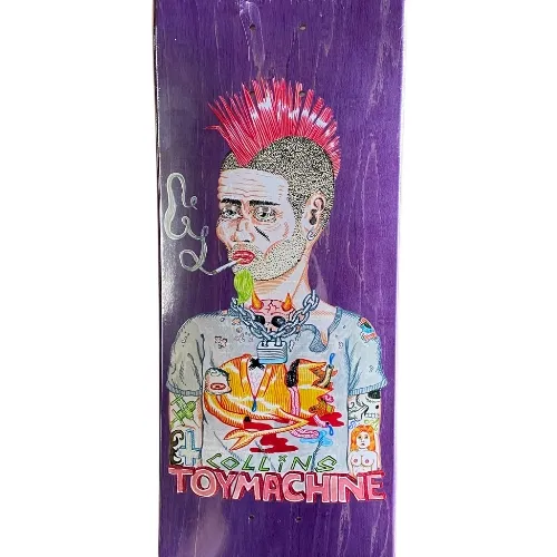 Toy Machine Collins Mowahawk 8.25 Skateboard Deck