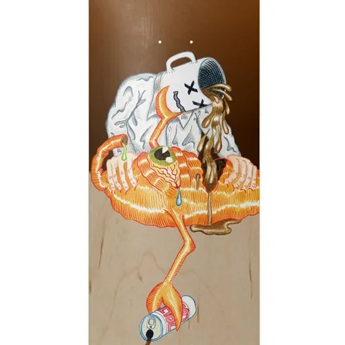 Toy Machine Willard Forced Coffee 8.5 Skateboard Deck
