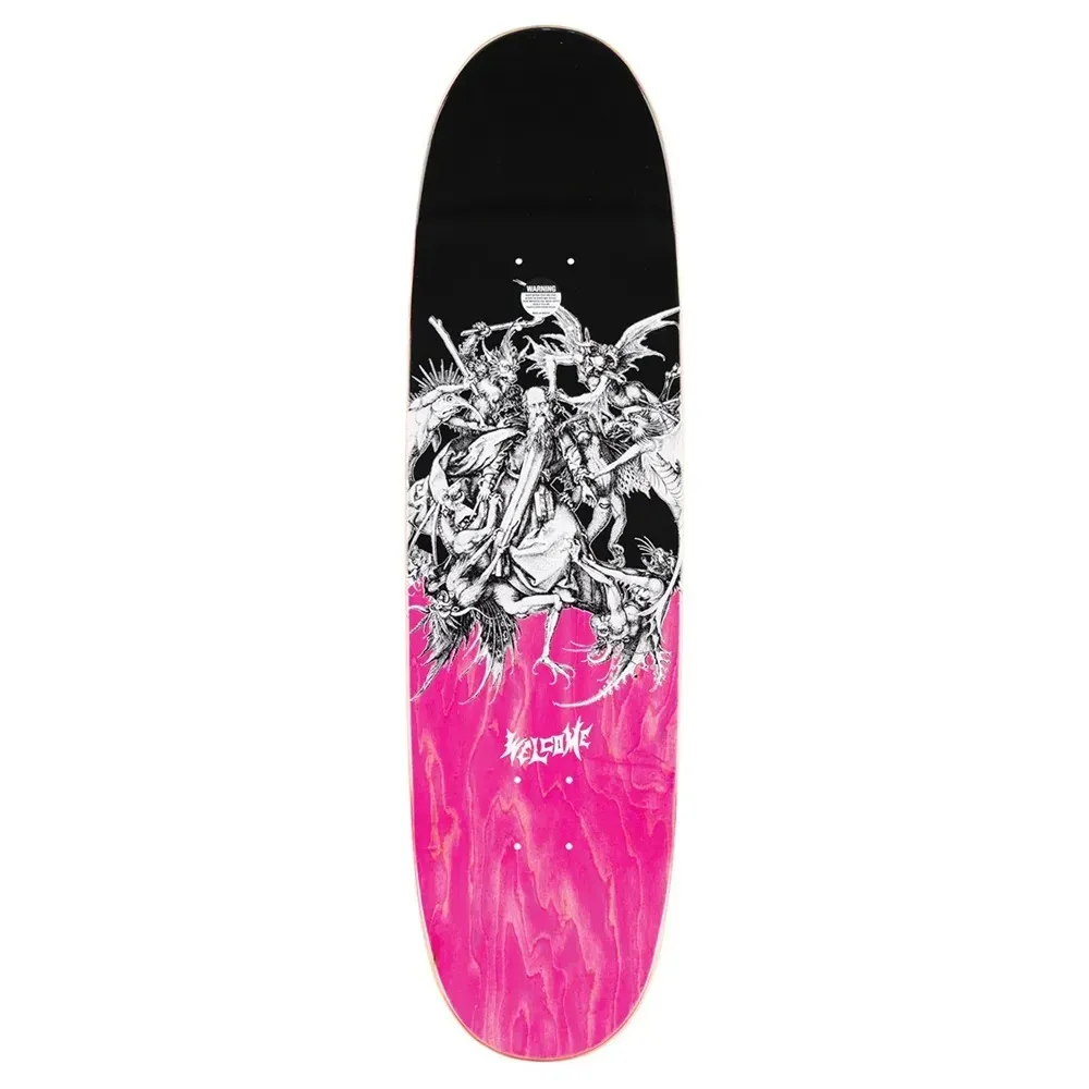 Welcome Nick Garcia Spear On Son Of Boline Black 8.8 Skateboard Deck