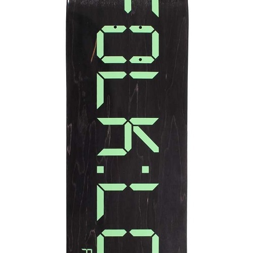 Folklore Warm Press Clock Green 8.25 Skateboard Deck