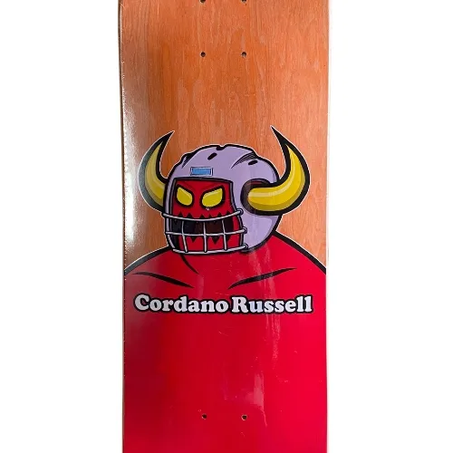 Toy Machine Russell Holy Spirit Orange 8.5 Skateboard Deck